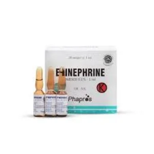 Epinephrine (Adrenalin) injeksi 1 mg/mL