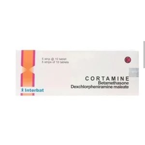 Cortamine  50 Tablet Box Interbat