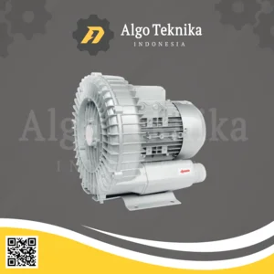 Flugo Blower Motor Cincin / Saluran Samping Seri 2FB 1/3 Fase 220/380V 50 hz - Single / Double Stage (Flow Tinggi / Tekanan Rendah)