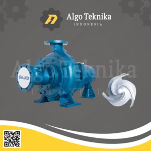 Pompa Air Proses Sentrifugal Pump Flugo Seri FWPo 100-400G 75 kw / 100 hp 1 Fase/3 Fase 220V/380V 50 Hz/60 Hz Flow 50-700 Head 12-85 - CI/SS304
