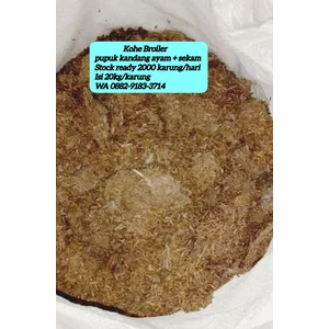 PUPUK KANDANG AYAM CAMPUR SEKAM 