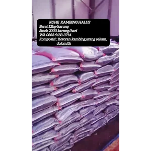 PUPUK KANDANG KAMBING HALUS KOHE KAMBING 