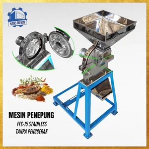 MESIN GILING TEPUNG FFC-15 STAINLESS - TANPA PENGGERAK / MESIN PENGERING TEPUNG