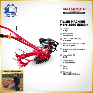 MESIN TRAKTOR MATSUMOTO MTM-380G / GEROBAK TRAKTOR 
