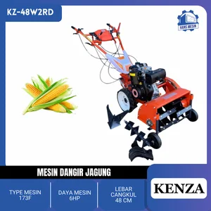 MESIN DANGIR JAGUNG KENZA KZ-48W2RD (DOUBLE GARDAN REVERSE) / GEROBAK TRAKTOR