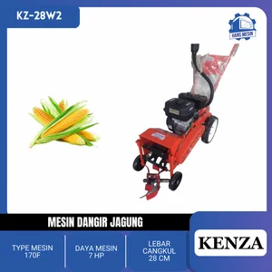 MESIN DANGIR JAGUNG KENZA KZ-28W2 (DOUBLE GARDAN) / GEROBAK TRAKTOR