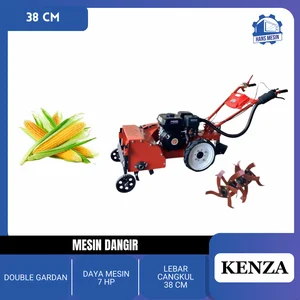 MESIN DANGIR DOBEL GARDAN / KENZA - 38 CM  / Gerobak Traktor