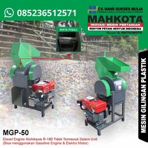 PLASTIC MILLING MACHINE MGP-50 (MAHKOTA)