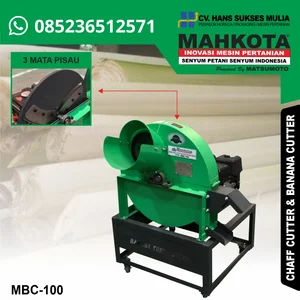 MESIN PENCACAH BATANG POHON PISANG MAHKOTA MBC-100 CHAFF CUTTER DAHAN