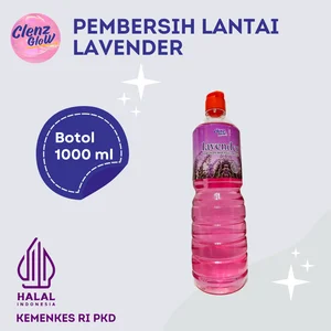 Cairan Pembersih Lantai Anti Bakteri Lavender Botol 1 Liter
