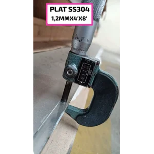 Plat Stainless SS304 Uk. 1.2x4mx8m