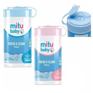 Mitu Baby Tisu Basah Wipes (isi 60sheets)