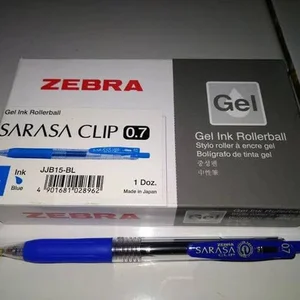 Pulpen Zebra Sarasa Clip Gel 07 Biru