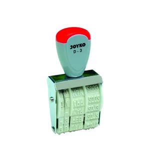 STEMPEL TANGGAL / STAMP DATE JOYKO D-3 KEMASAN (1 PACK = 12PCS)