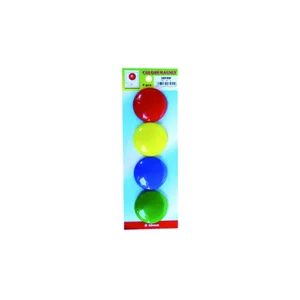 WHITEBOARD MAGNET COLOR JOYKO MN-40-4 KEMASAN (1 PACK = 10 SET)