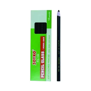 PENSIL WARNA JOYKO PG-100 BLACK KEMASAN (1 GROSS = 12 LUSIN)