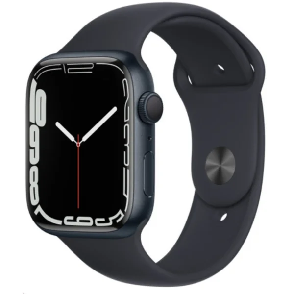 Jam Tangan Apple iWatch Series 7 MKMX3/ND3 41mm Alumunium Midnight + Midnight Sport Resmi