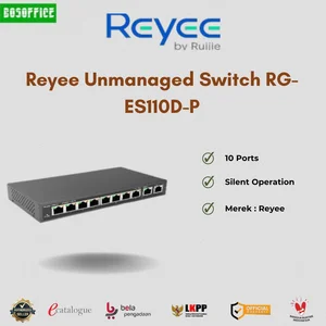 Network Hubs and Switch Reyee Unmanaged Switch RG-ES110D-P