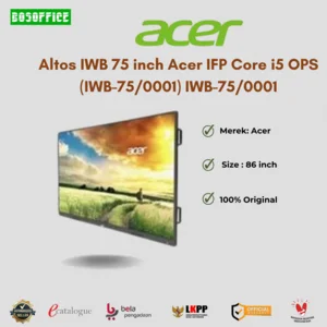 Altos IWB 75 inch Acer IFP Core i5 OPS (IWB-75/0001) IWB-75/0001