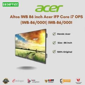 Altos IWB 86 inch Acer IFP Core i7 OPS (IWB-86/0001) IWB-86/0001