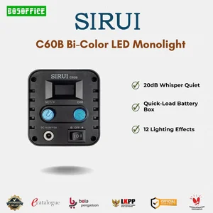 Lampu LED SIRUI C60B Bi-Color LED Monolight