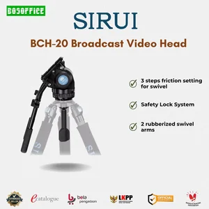 Tripod Kamera Video SIRUI BCH-20 Broadcast Video Head