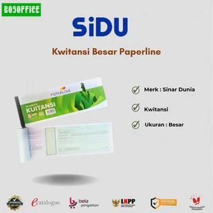 Buku Kwitansi Ukuran Besar Merk Sinar Dunia 