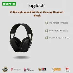 Gaming Headset Logitech G 435 Lightspeed Wireless - Black