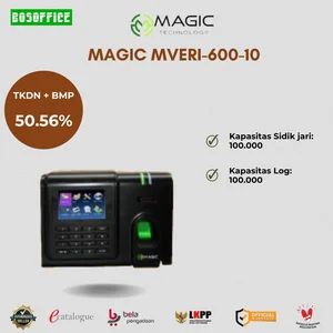 Mesin Absensi Fingerprint TKDN Magic Mveri-600-10