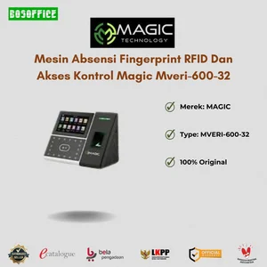Mesin Absensi Fingerprint RFID Dan Akses Kontrol Magic Mveri-600-32