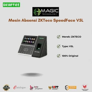 Mesin Absensi Fingerprin TKDN RFID - Wajah Dan Akses Kontrol Magic MVERI-600-32