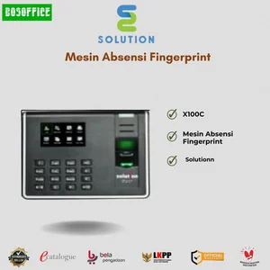 Mesin Absensi Fingerprint Solution X100C 
