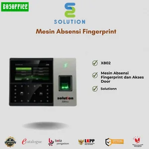 Mesin Absensi Fingerprint Solution X801 dan Akses Door
