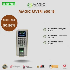 Mesin Absensi Fingerprint TKDN Magic Akses Kontrol MVERI-600-18