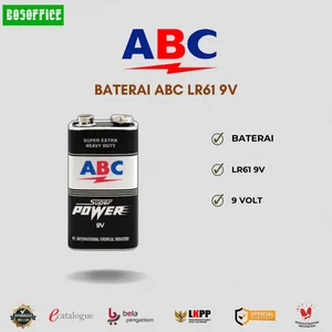 BATERAI ABC LR61 9 V