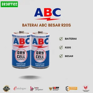 BATERAI ABC BESAR R20S PER PCS