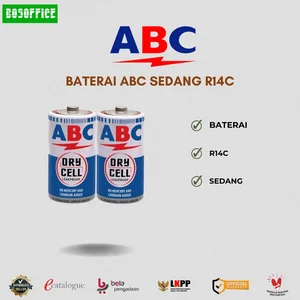 BATERAI ABC SEDANG R14C PER PCS