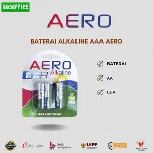 BATERAI ALKALINE AAA AERO 1.5 V