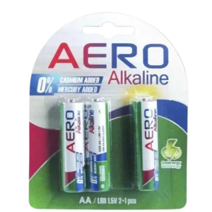 BATERAI ALKALINE AA AERO 1.5 V