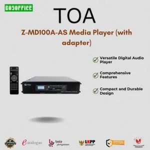 Media Player TOA Z-MD100A-AS (with adapter)