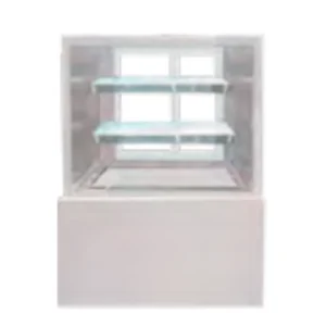 Gea Rectangular Mesin Showcase Cake (White) MR730V