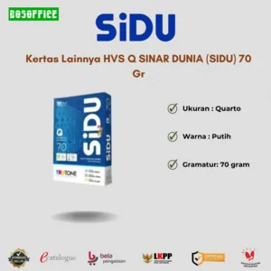 Kertas Lainnya HVS Q SINAR DUNIA (SIDU) 70 Gr