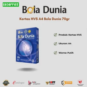 Kertas HVS A4 Bola Dunia 70gr