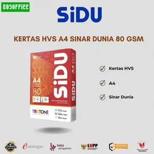 Kertas HVS A4 SIDU 80 Gr