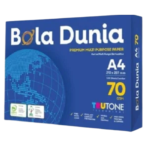 KERTAS HVS A4 BOLA DUNIA 70 GSM