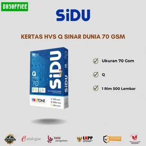 KERTAS HVS Q SINAR DUNIA 70 GSM