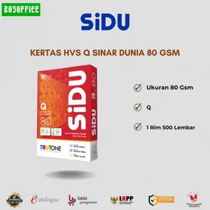 KERTAS HVS Q SINAR DUNIA 80 GSM