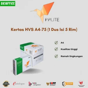 Kertas HVS A4 PP Lite 75 (1 Dus Isi 5 Rim)