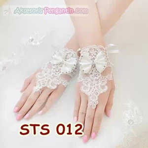Modern Bridal Gloves Fingerless ladies l Accessories l STS 012
