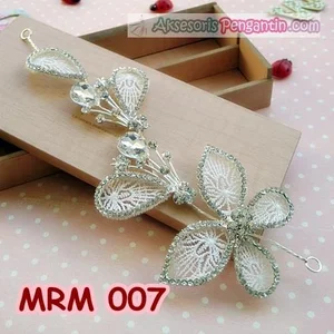 Tiara Pengantin Kupu Wanita l Aksesoris Rambut Pesta Wedding -MRM 007